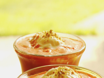 Carrot Juice W/ Ice Cream