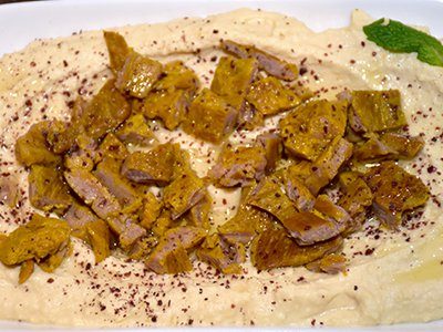 Hummos w/Meat