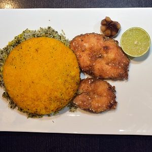 Sabzi Polo W/ Fish