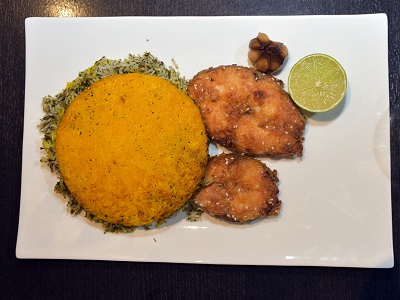 Sabzi Polo W/ Fish