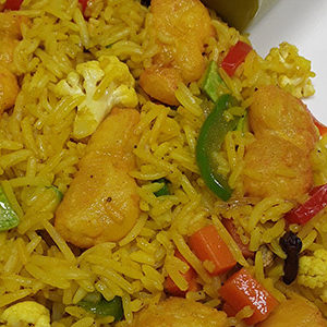 Fish beryani