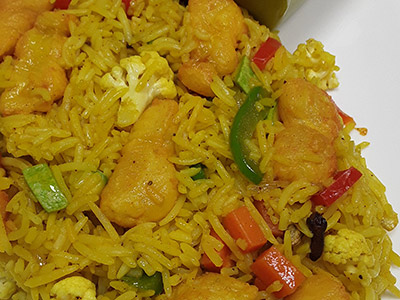 Fish beryani