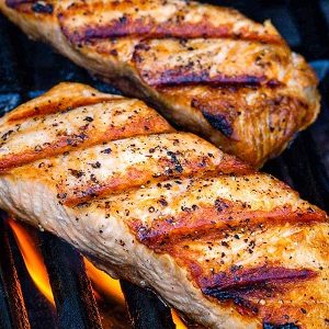 Salmon Kabab