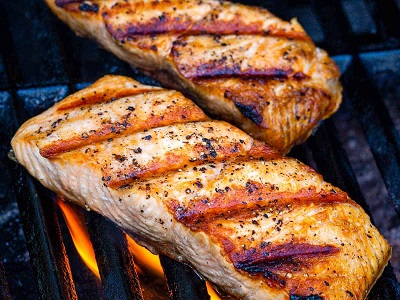Salmon Kabab