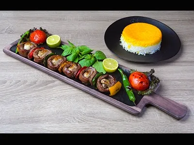 Fillet Kabab With Mushroom